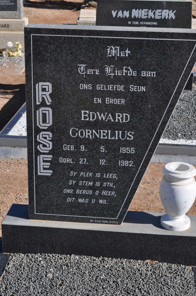 ROSE Edward Cornelius 1955-1982