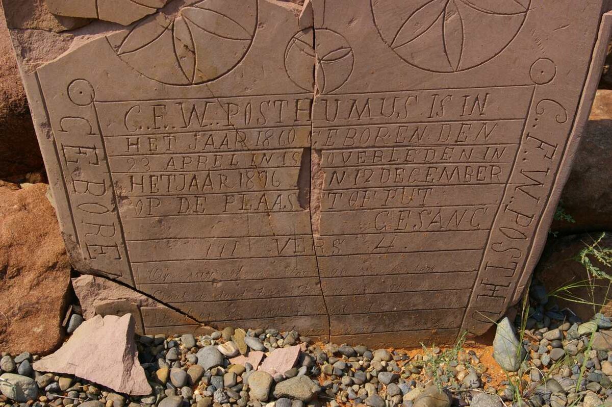 POSTHUMUS C.F.W. 1860-1896