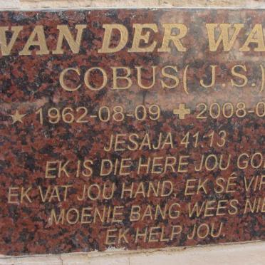 WALT J.S., van der 1962-2008