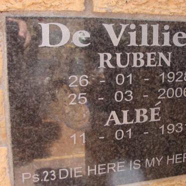 VILLIERS Ruben, de 1928-2006 &amp; Albe 1931-
