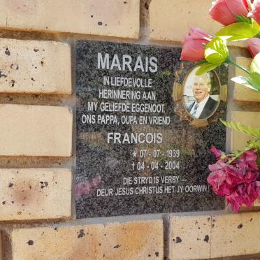 MARAIS Francois 1939-2004