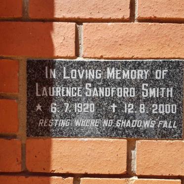 SMITH Laurence Sandford 1920-2000