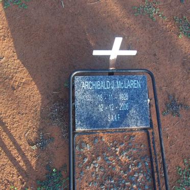 McLAREN Archibald J. 1925-2006