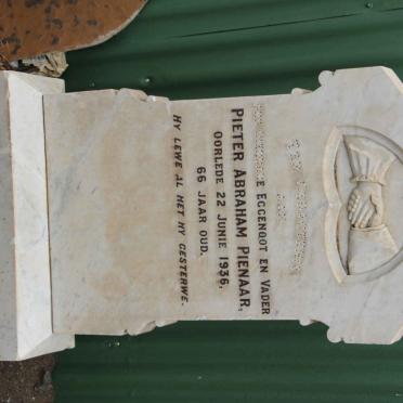 PIENAAR Pieter Abraham -1936