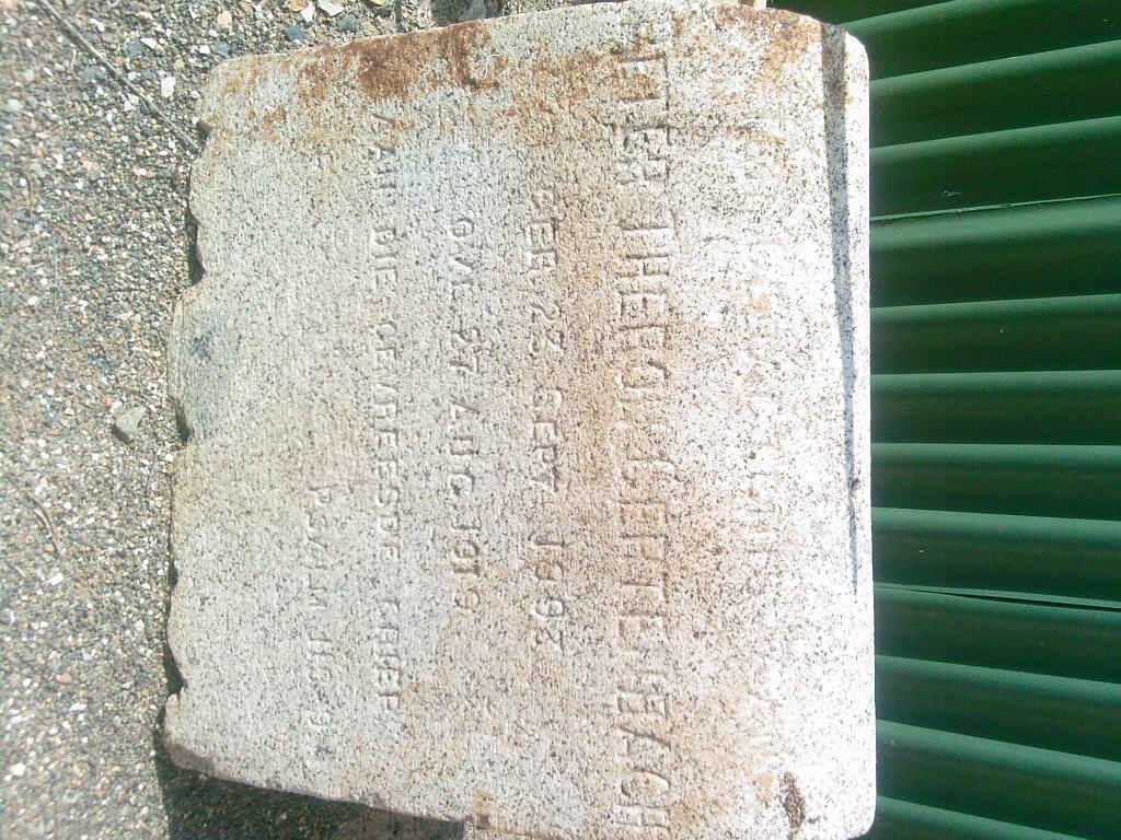 GERTENBACH Peter Theron 189?-1919