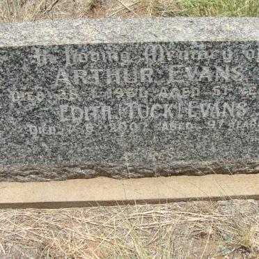 EVANS Arthur -1961 &amp; Edith -2007