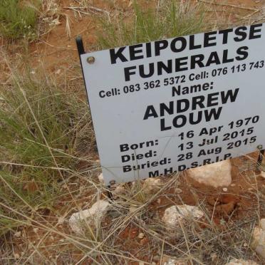 LOUW Andrew 1970-2015