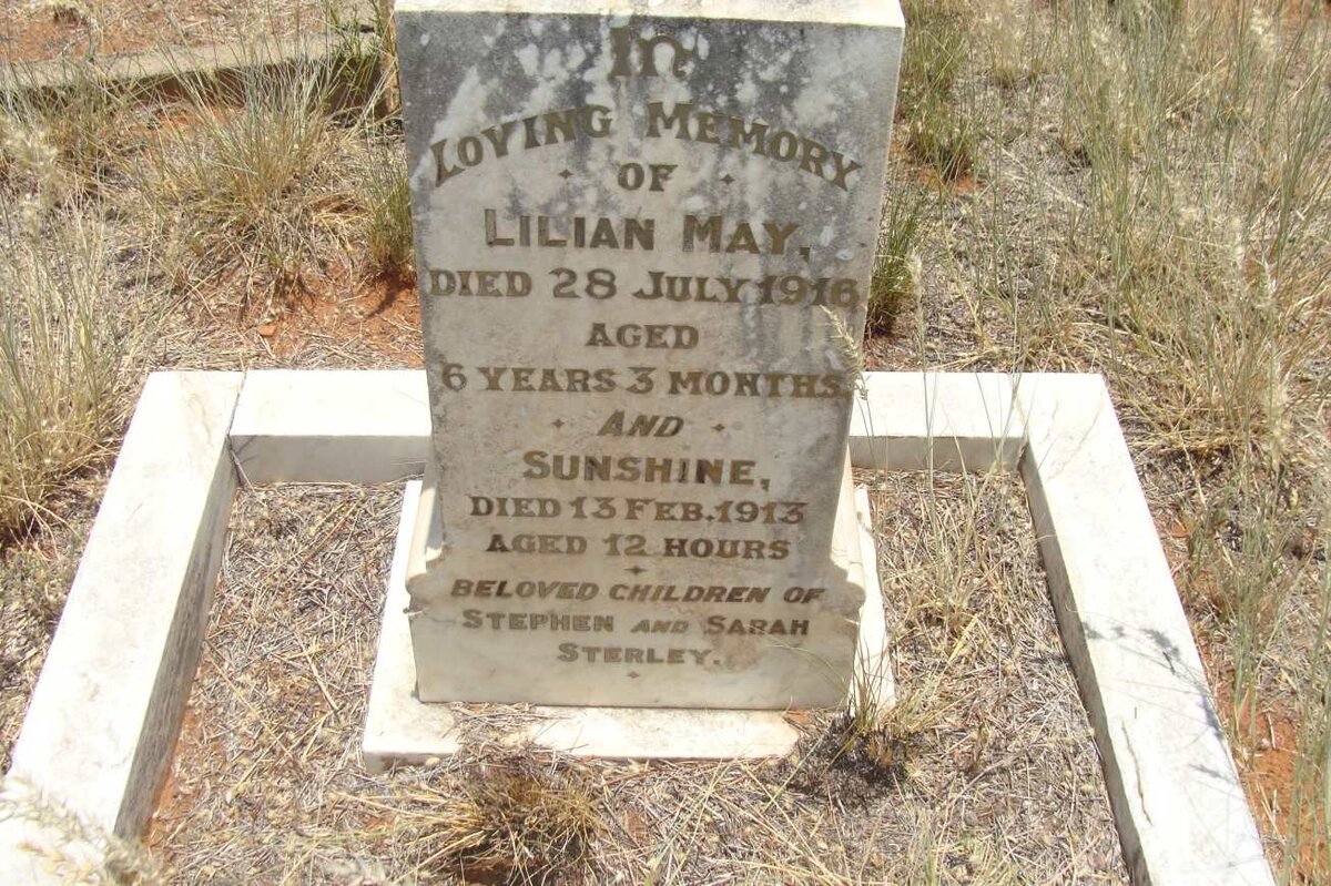 STERLEY Lilian May -1916 :: STERLEY Sunshine -1913