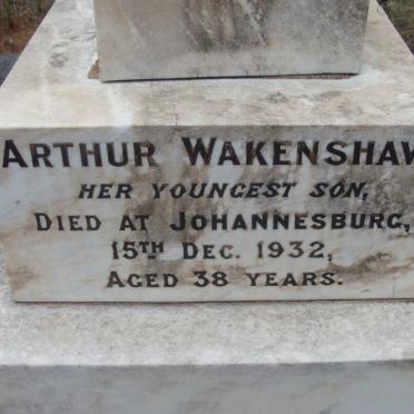 WAKENSHAW Arthur -1932