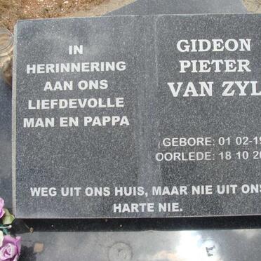 ZYL Gideon Pieter, van 1948-2011