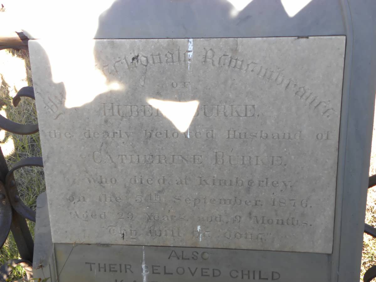 BURKE Hubert -1876 :: BURKE Katie -1877