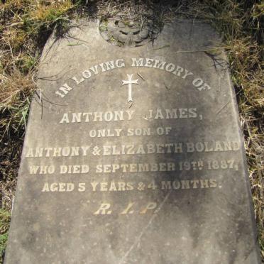 BOLAND Anthony James -1887