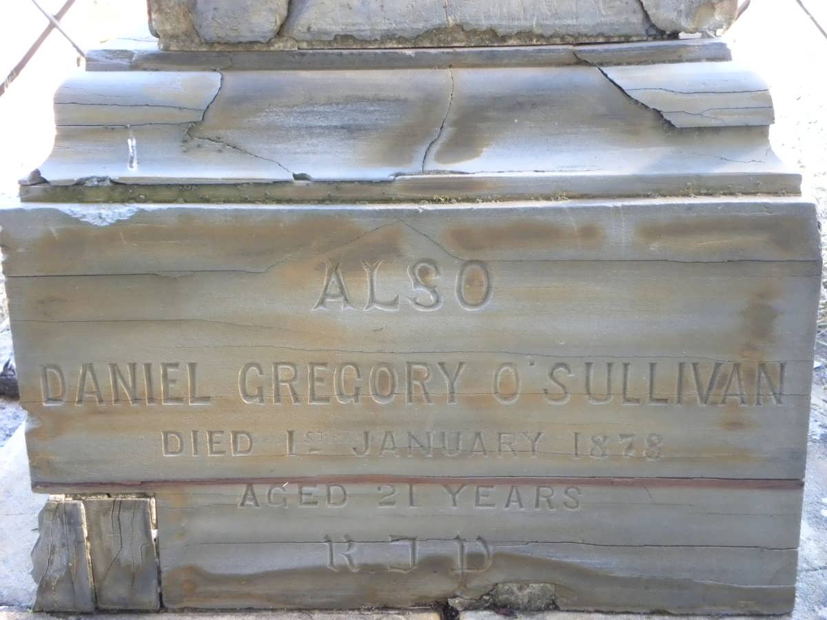 O’SULLIVAN Daniel Gregory -1878