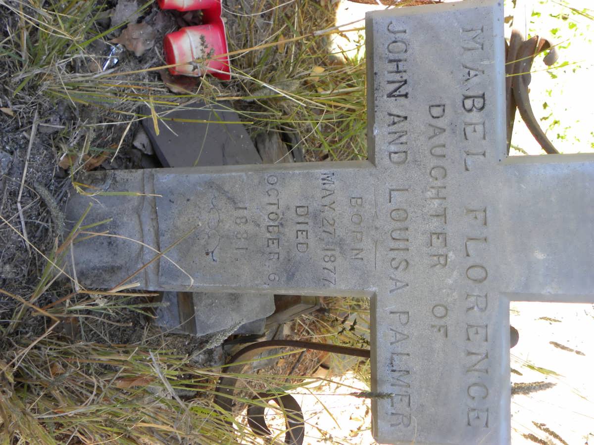 PALMER Mabel Florence 1877-1881