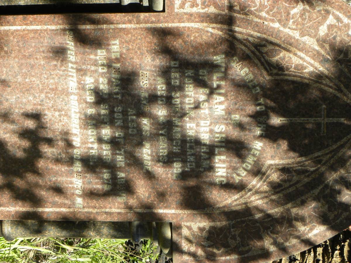 SHILLING William -1892 :: SHILLING -1879