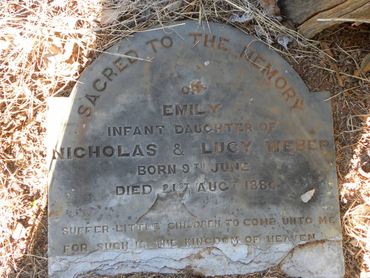 WEBER Emily 1880-1880