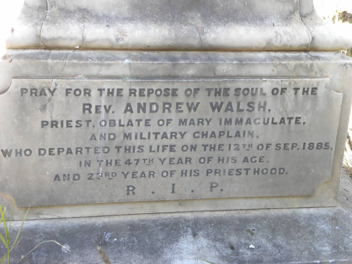 WALSH Andrew -1885