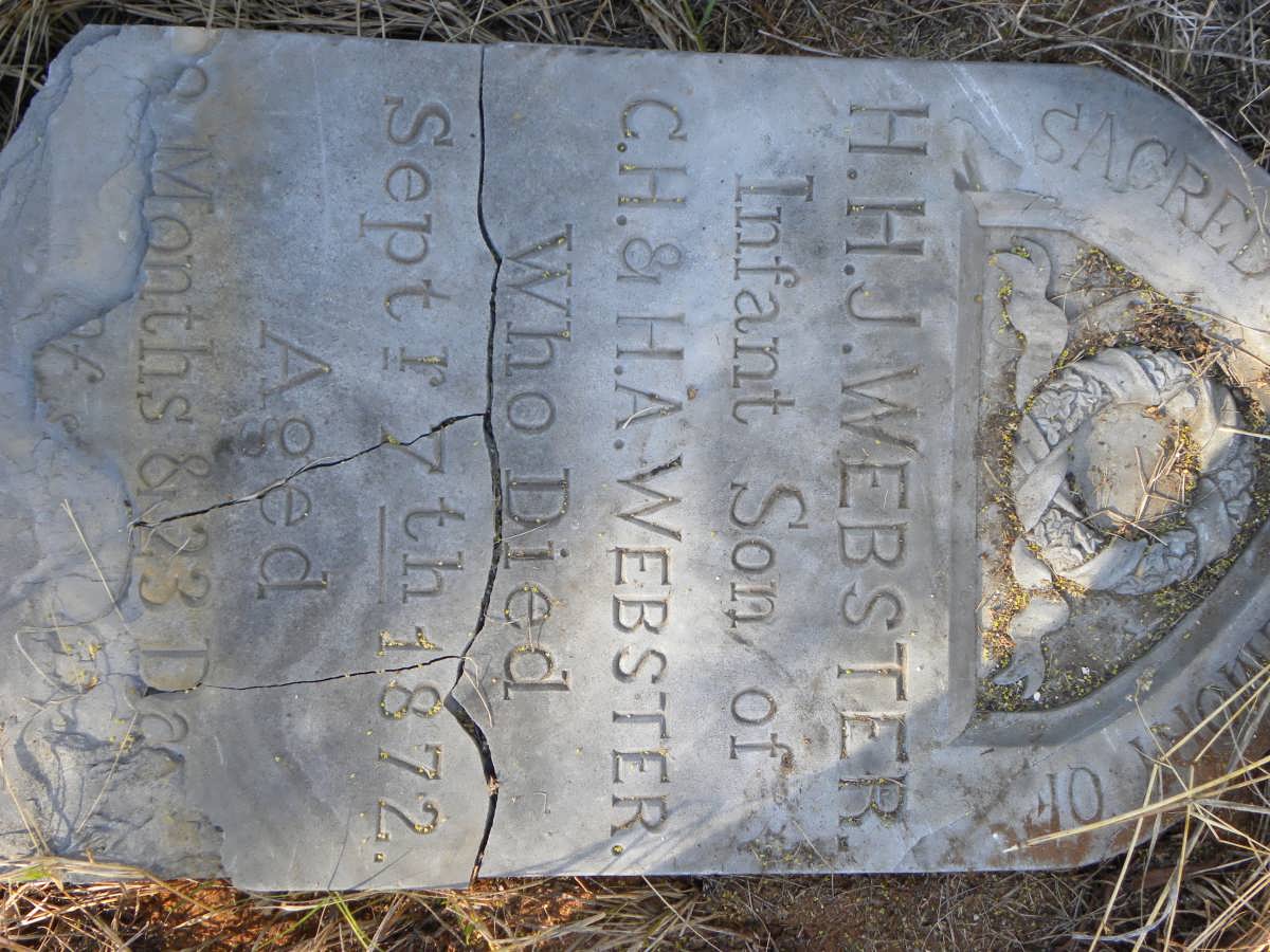 WEBSTER H.H.J. -1872