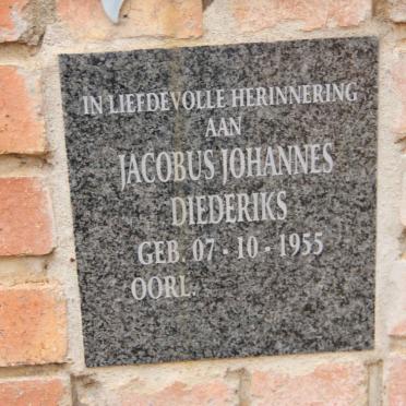 DIEDERIKS Jacobus Johannes 1955-