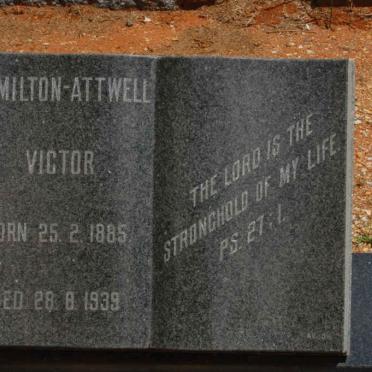 ATTWELL Victor, Hamilton 1885-1939