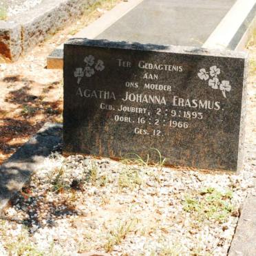ERASMUS Agatha Johanna nee JOUBERT 1893-1966