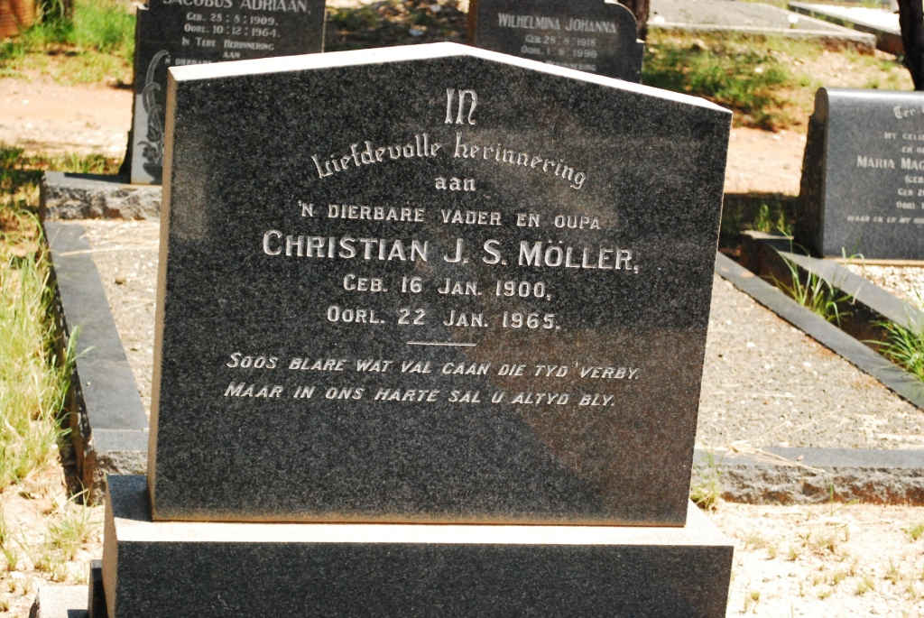 MÖLLER Christian J.S. 1900-1965