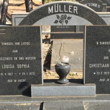 MULLER Christiaan Diederick 1923-1995 &amp; Louisa Sophia 1927-1973