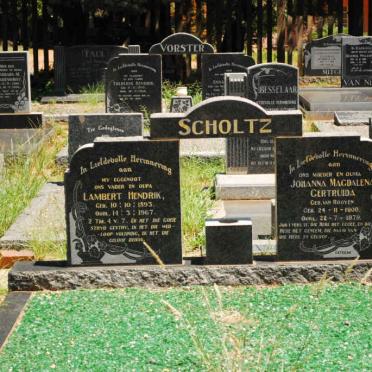 SCHOLTZ Lambert Hendrik 1893-1967 &amp; Johanna Magdalena Gertruida VAN ROOYEN 1900-1978