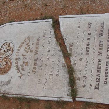 WARD H??ry -1874 &amp; Jane -1900 :: WARD Elizabeth Mary -1907