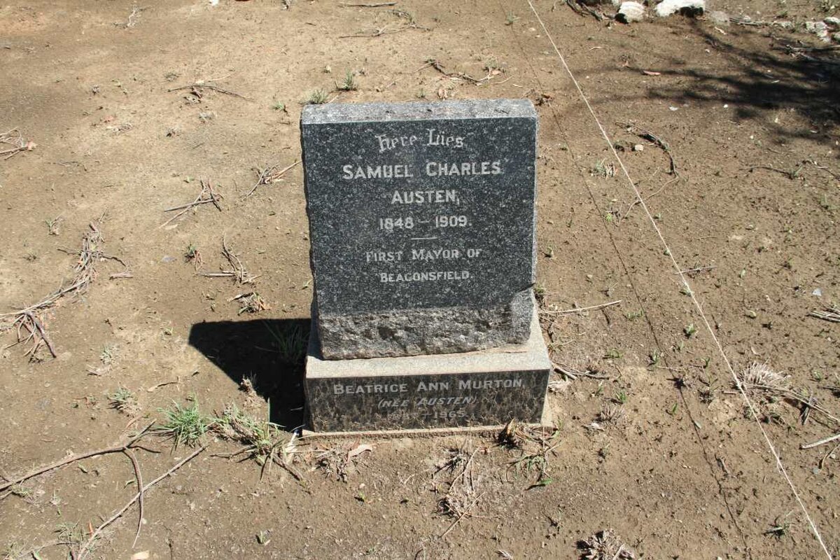 AUSTEN Samuel Charles 1848-1909 :: MURTON Beatrice Ann nee AUSTEN 188?-1965