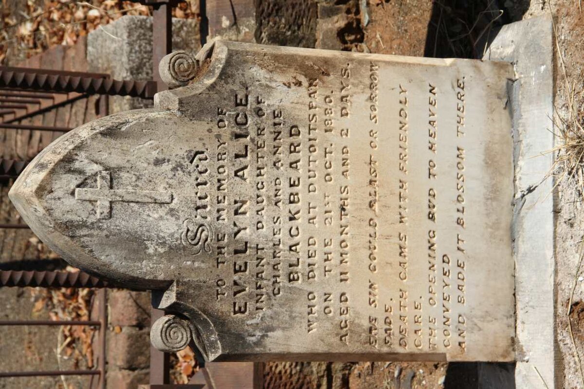 BLACKBEARD Evelyn Alice -1880