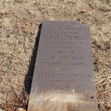 BRINK S.V. 1832-1871 :: BRINK Franse Johanna :: BRINK Anna Sophia Bertha