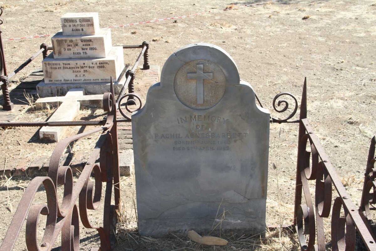 BARRETT Rachel Agnes 1880-1882 :: BARRETT Annie  -1893