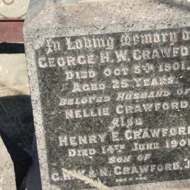 CRAWFORD George H.W. -1901 :: CRAWFORD Henry E.  -1901