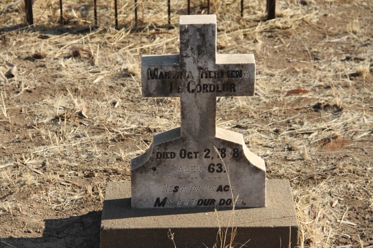 CORDEUR Martina Herrmena, le -1898