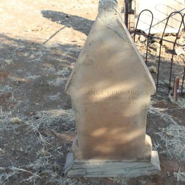 CRIDLAND James  -1882