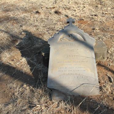 CLOTHIER Annie nee SCOTT  -1881