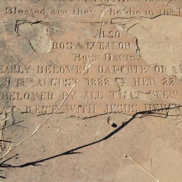 DAVIS Louisa Catherine nee ROACH -1871 :: DAVIS ? Catherine 1871-1871