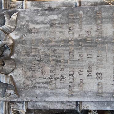 DONELLY William Thomas -1903 &amp; Charlotte Maria -1899