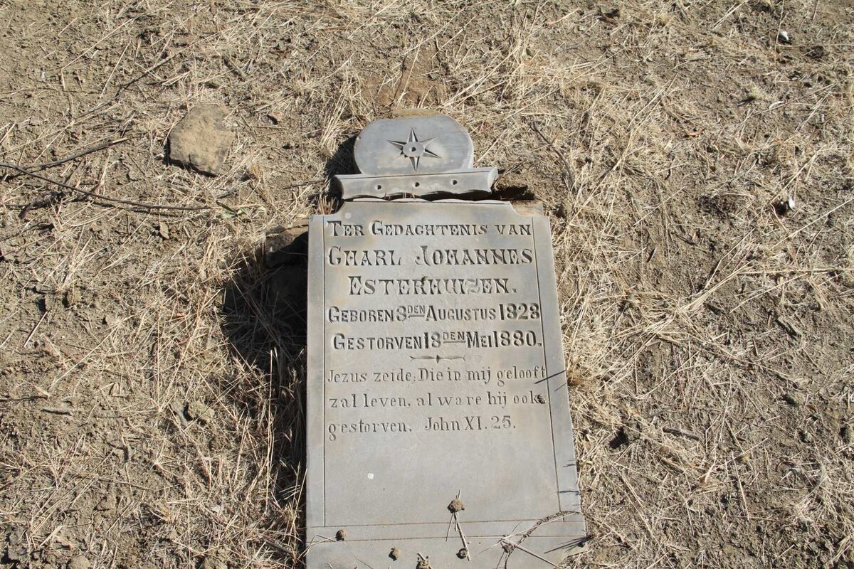 ESTERHUIZEN Charl Johannes 1828-1880