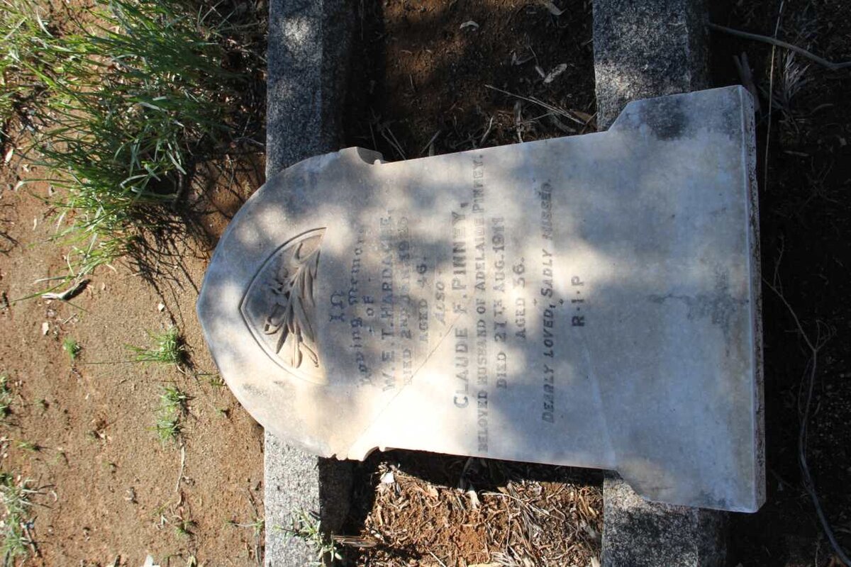 HARDACRE W.E.T.  -1920 :: PINNEY Claude Francis  -1911