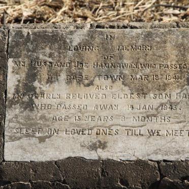 HANNAWAY Joseph -1941 :: HANNAWAY Harry -1943