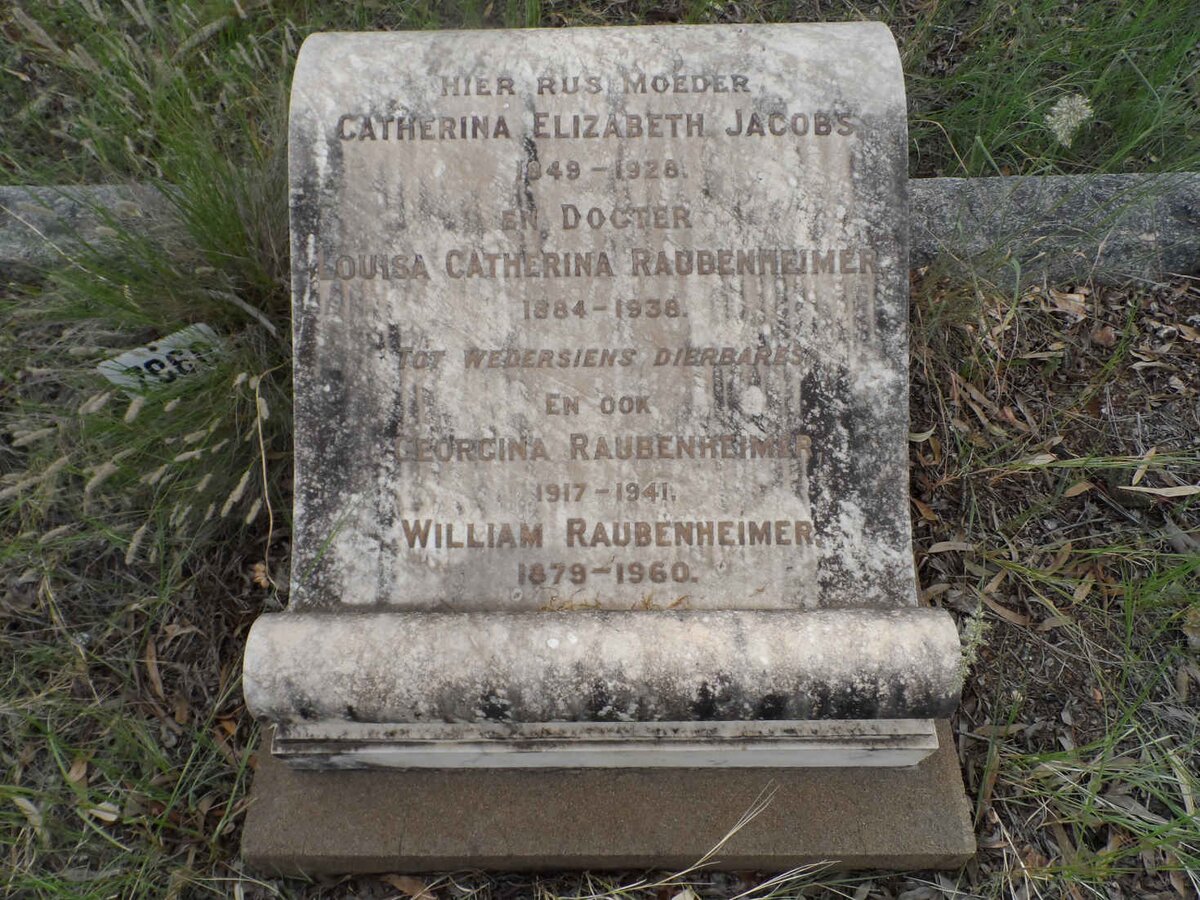 JACOBS :: RAUBENHEIMER