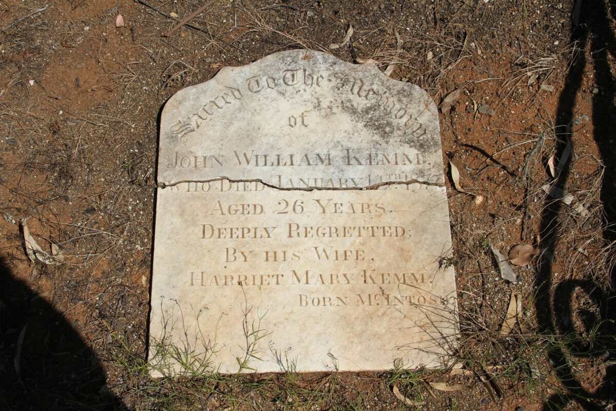 KEMM John William -1877