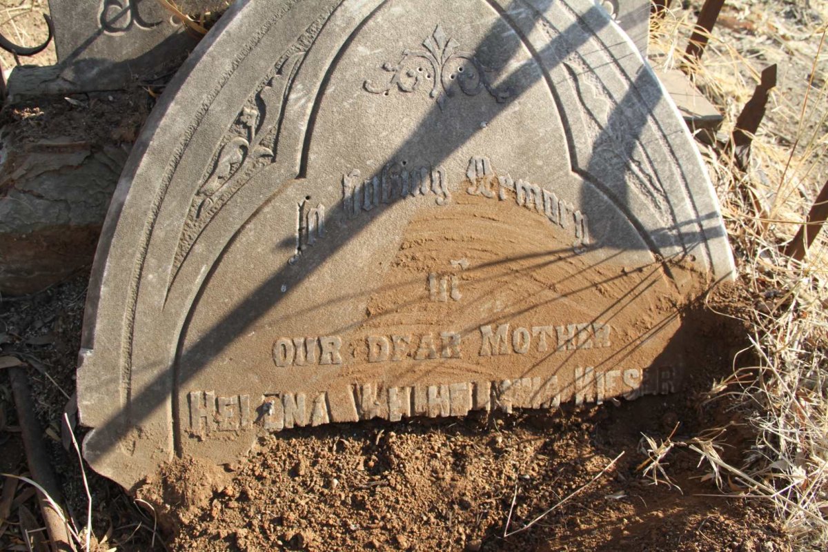 KIESER Johan Barend Wilhelm -1902 &amp; Helena Welhelmina JANSE VAN VUUREN -1892