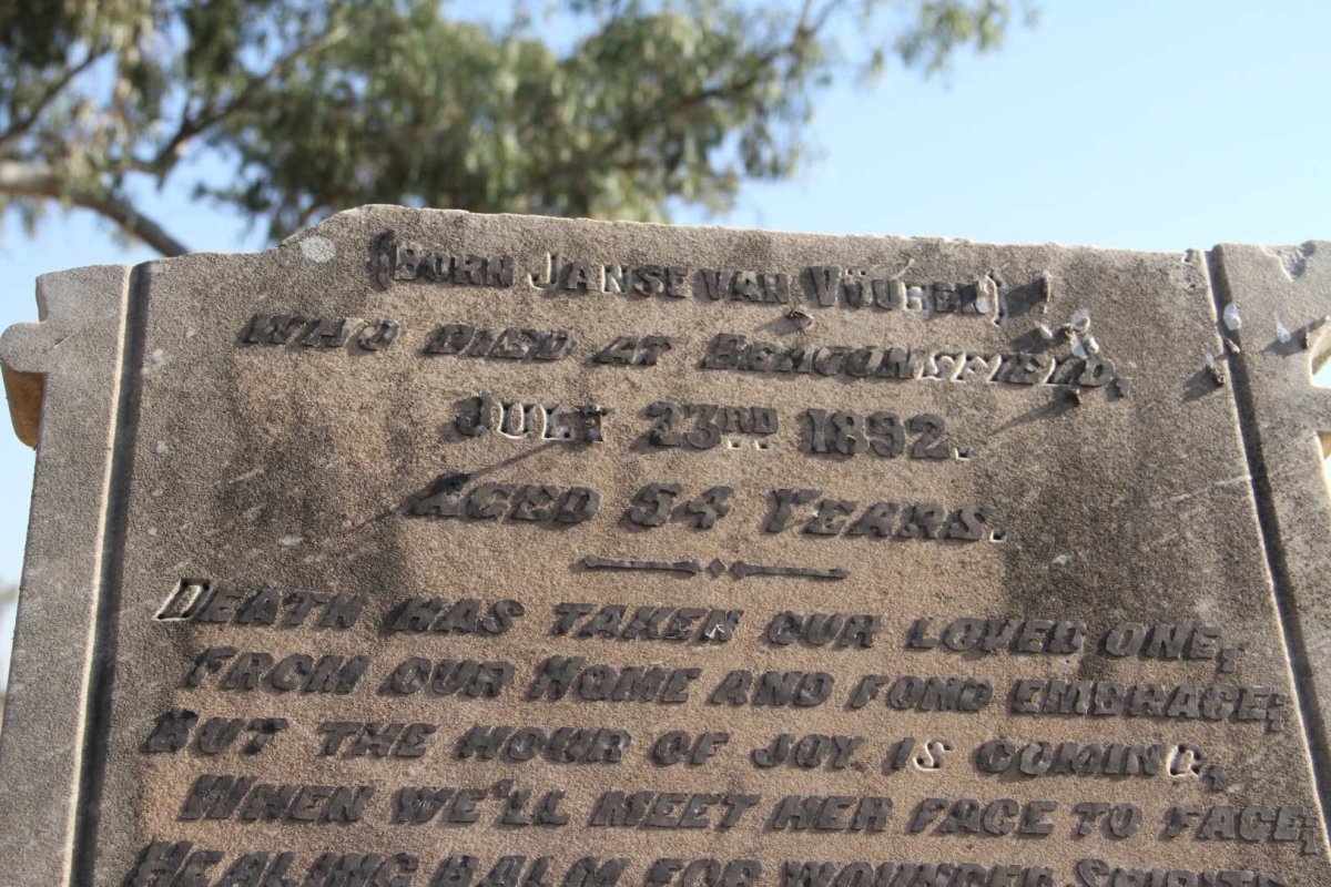 KIESER Johan Barend Wilhelm -1902 &amp; Helena Welhelmina JANSE VAN VUUREN -1892