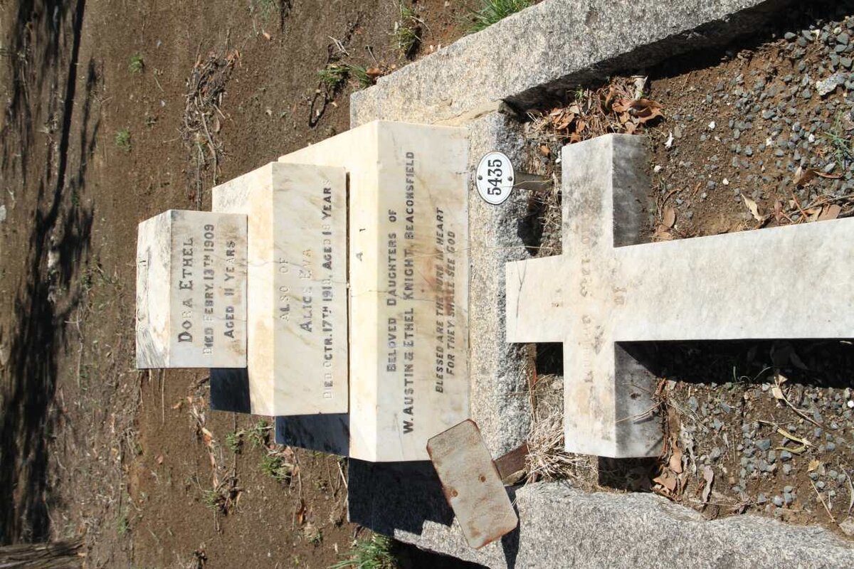 KNIGHT Dora Ethel  -1909 :: KNIGHT Alice Eva  -1918