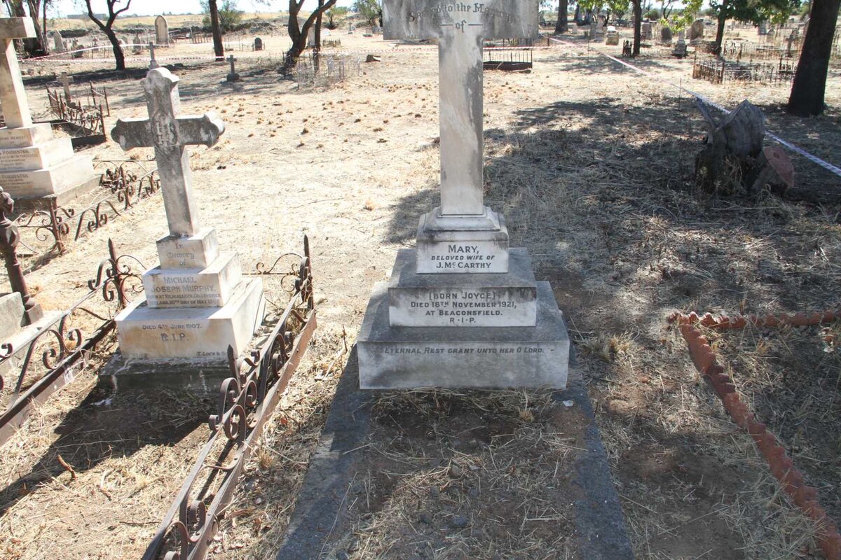 MCCARTHY Mary nee JOYCE  -1921