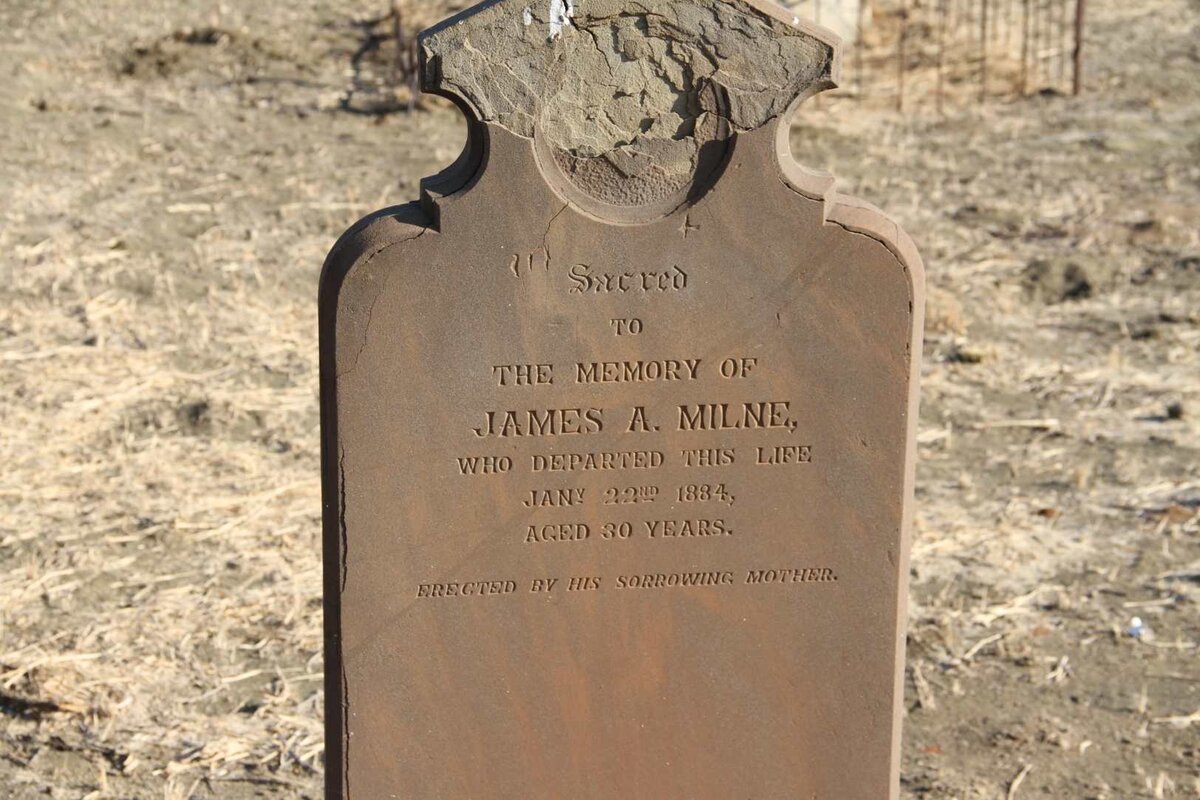 MILNE James A. -1884