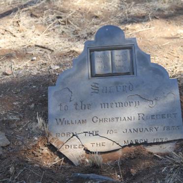 ROEBERT William Christian 1855-1878